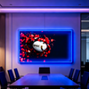 IDEASHOW-Platinum Rugby Led Neon Sign Light Neon Print UV-Border Lighting Effects