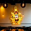 IDEASHOW-The Beer Man Led Neon Sign Light Neon Print UV-Border Lighting Effects