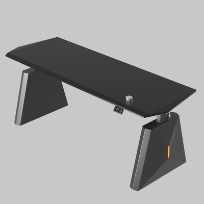 Standing Gaming Desk with RGB Lighting Home Office Table Dural motor