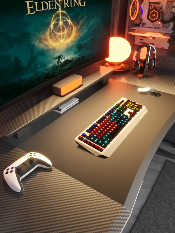 Gaming Table Wholesale Computer PC Modern Style Black White Office Desks Tables Game