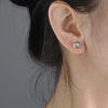 Aureline-Jewelry Bezel Trillion Cut Solitaire Lab-Grown Diamond Studs (1.31 Ct. Tw.)