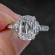 Aureline-Jewelry 4 TCW Criss Cut Lab Grown Diamond Engagement Ring