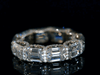 Aureline-Jewelry 10 CTW Lab-Grown Emerald-Cut Diamond Eternity Band Ring