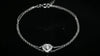 Aureline-Jewelry 0.5 Carat Heart-Shaped Lab-Grown Diamond Double-Chain Bracelet