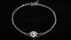 Aureline-Jewelry 0.5 Carat Heart-Shaped Lab-Grown Diamond Double-Chain Bracelet