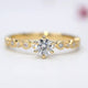 Aureline-Jewelry Dainty Round Lab Diamond Promise Ring
