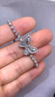 Aureline-Jewelry 1.5 ctw Luxury Butterfly Bracelet with Lab Grown Diamonds