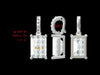 Aureline-Jewelry Versatile 2.5ct Emerald-Cut Diamond Pendant With Universal Clasp