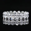 Aureline-Jewelry 4.75 CTW each Oval Cut Lab Grown Diamond Wedding Full Eternity Band
