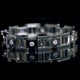 Aureline-Jewelry Men's 18K Gold Lab-Grown Diamonds Bracelet