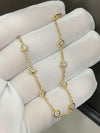 Aureline-Jewelry 0.8Ct.Tw Bezel Lab Grown Diamond Bracelet