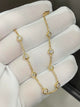 Aureline-Jewelry 0.8Ct.Tw Bezel Lab Grown Diamond Bracelet