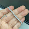 Aureline-Jewelry Each 0.15-carat Round Lab-Grown Diamond Tennis Bracelet 18K Gold
