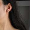 Aureline-Jewelry Oval Lab Grown Diamond Studs 6 Prong Earrings (4.13 Ct. Tw.)