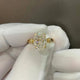 Aureline-Jewelry 3 Carat Oval Cut Lab Diamond Engagement Ring