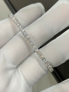 Aureline-Jewelry Round Lab Grown Diamond Tennis Bracelet