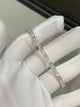 Aureline-Jewelry Each 0.4-carat 0.18-carat Emerald-cut and Round Lab Grown Diamond Tennis Bracelet