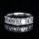 Aureline-Jewelry 2.1 CTW Emerald Cut Lab Grown Diamond Band