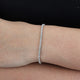 Aureline-Jewelry Lab Grown Diamond Tennis Bracelet In 925 Silver(2.63 Ct. Tw.)