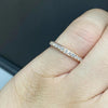 Aureline-Jewelry Round Cut Lab Diamond Eternity Ring 18K Gold