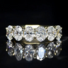 Aureline-Jewelry Oval Lab Grown Diamond Wedding Band (3 Ct. Tw.)