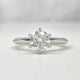 Aureline-Jewelry Round Lab Grown Diamond Solitaire Engagement Ring