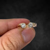 Aureline-Jewelry 0.5 CTW Ladies Brilliant Round Cut Lab Diamond Anniversary Ring in 18K Yellow Gold