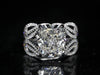 Aureline-Jewelry 7-Carat Cushion Cut Lab-Grown Diamond Ring Nature Inspired