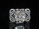 Aureline-Jewelry 7-Carat Cushion Cut Lab-Grown Diamond Ring Nature Inspired