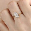 Aureline-Jewelry 1.9 Carat Marquise Lab Diamond Ring 18K Gold