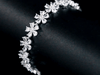 Aureline-Jewelry Floral Lab Diamond Bracelet 18K Gold