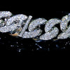 Aureline-Jewelry Luxury 18K Gold Lab Grown Diamond Cuban Link Bracelet for Men