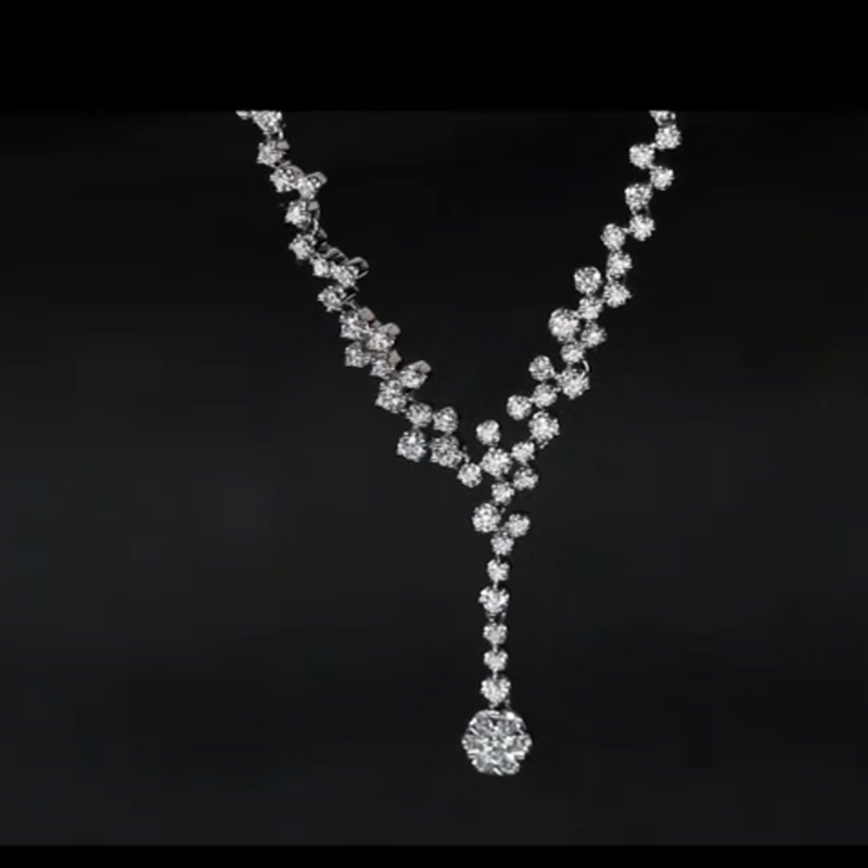 Aureline-Jewelry Celestial-inspired Lab Grown Diamond Necklace