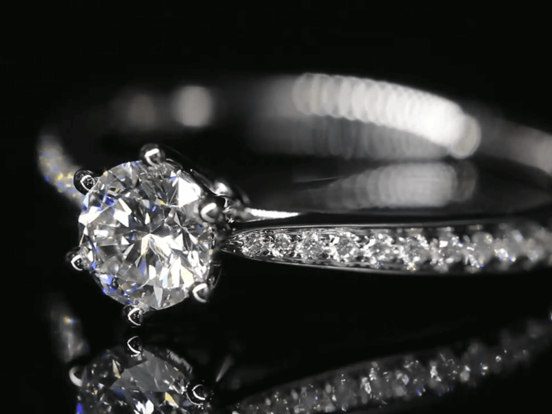 Aureline-Jewelry Timeless 0.7ct Lab-Grown Diamond Ring in 18K Gold