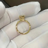 Aureline-Jewelry 3 Carat Oval Cut Lab Diamond Engagement Ring
