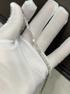 Aureline-Jewelry Each 0.4-carat 0.18-carat Emerald-cut and Round Lab Grown Diamond Tennis Bracelet