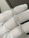 Aureline-Jewelry Round Lab Grown Diamond Tennis Bracelet