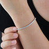 Aureline-Jewelry Lab Diamond Tennis Bracelet In 925 Silver(2.2 Ct. Tw.)