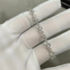 Aureline-Jewelry Each 0.1-carat 0.4-carat Lab-Grown Diamond Graduated Bracelet