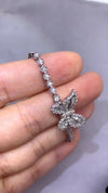 Aureline-Jewelry 1.5 ctw Luxury Butterfly Bracelet with Lab Grown Diamonds