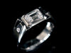 Aureline-Jewelry Emerald Cut Lab Grown Diamond Men's Engagement Ring 14K Gold