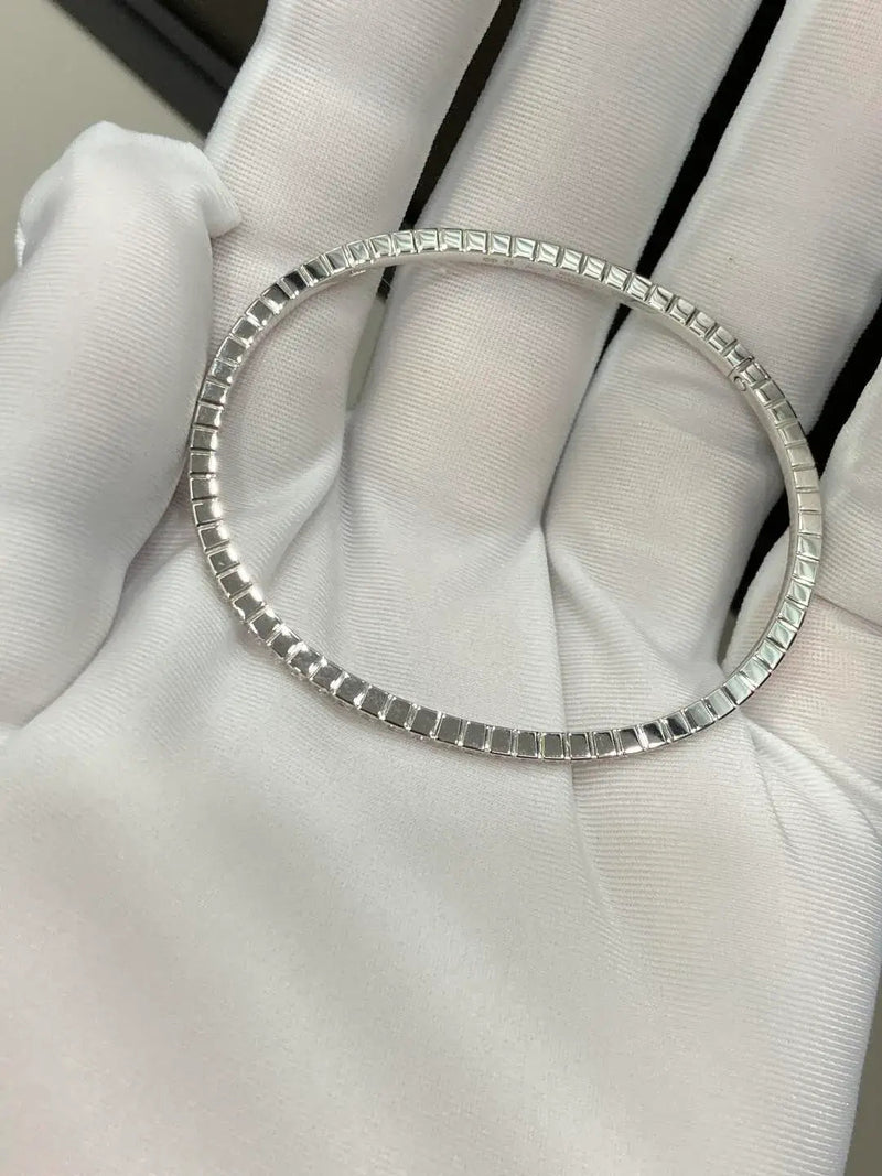 Aureline-Jewelry Full Round Lab Grown Diamond Bangle