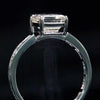 Aureline-Jewelry 2 Carat Asscher Cut Lab Diamond Engagement Ring 18k Gold