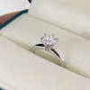 Aureline-Jewelry Round Lab Grown Diamond Solitaire Engagement Ring