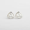 Aureline-Jewelry Bezel Trillion Cut Solitaire Lab-Grown Diamond Studs (1.31 Ct. Tw.)