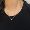 Aureline-Jewelry 2 Carat Asscher Cut Lab Diamond Pendant Necklace