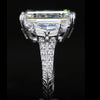 Aureline-Jewelry Three Stones Ring 12ct Emerald Cut Lab Grown Diamond