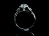 Aureline-Jewelry Lab-Grown Diamond Ring Crossed Band 18K Gold