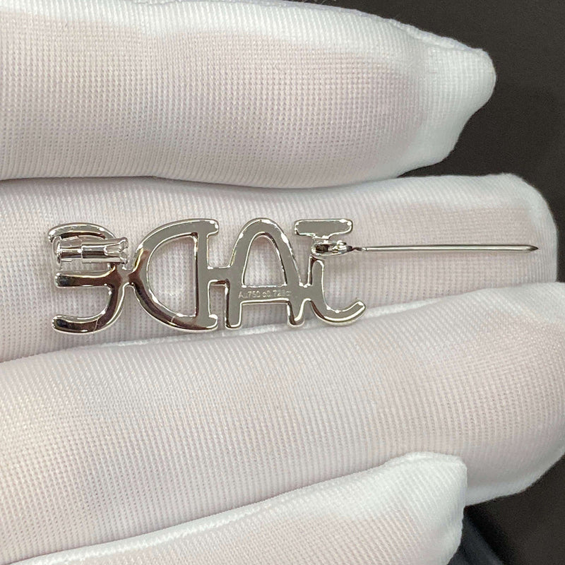 Aureline-Jewelry Lab-Grown Diamond Custom Name Brooch