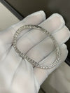 Aureline-Jewelry Round Lab Grown Diamond Tennis Bracelet